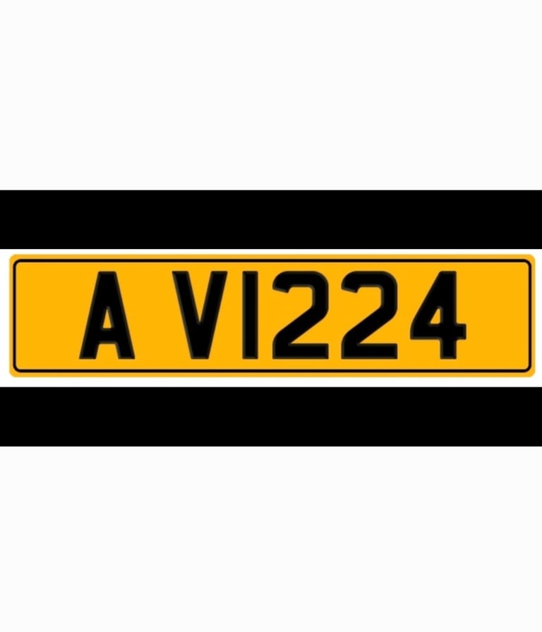 Aston Villa cherished private personal registration number on DVLA Certificate 