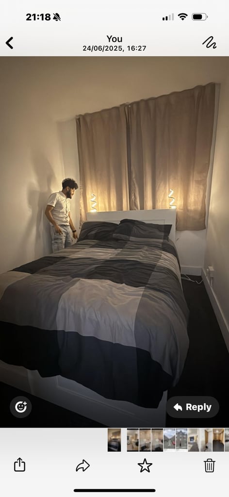 Ikea double bedroom 