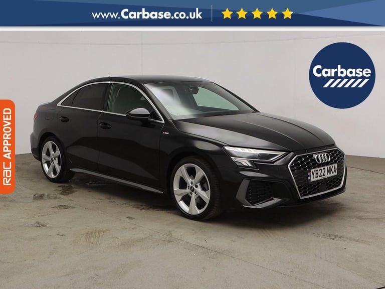 2022 Audi A3 1.0 TFSI 30 S line Saloon 4dr Petrol S Tronic Euro 6 (s/s) (110 ps) Saloon PETROL Au...