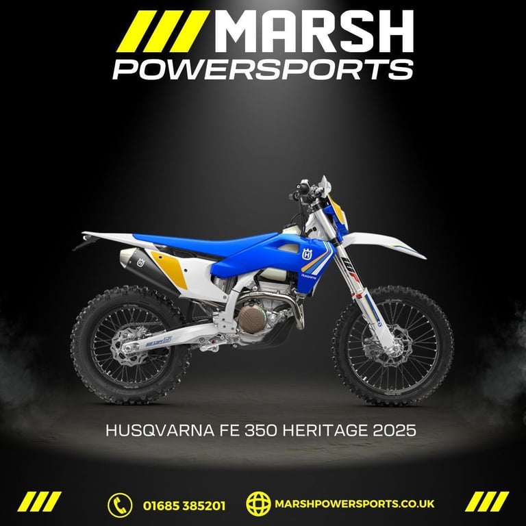 image for FE 350 Heritage 2025 - Husqvarna Main Dealer - 1,250 OFF!