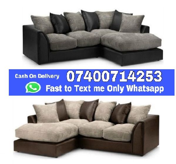 image for Luxury L-shape Corner & 3+2 Seater Sofa Set - Huge Sofas For Sale - fast reply me whats app
