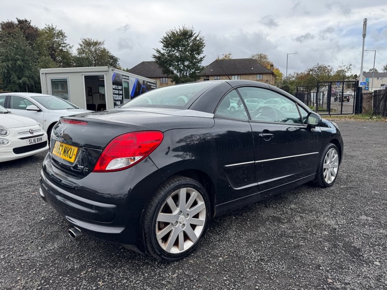 2012 Peugeot 207 1.6 VTi Allure 2dr CONVERTIBLE Petrol Manual