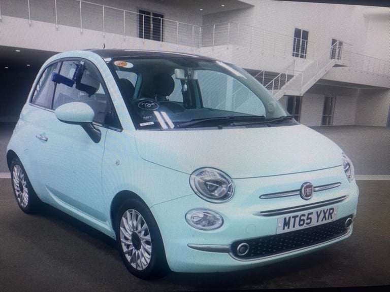 2015 Fiat 500 1.2 Lounge Hatchback 3dr Petrol Dualogic Euro 6 (s/s) (69 bhp) Hatchback Petrol Aut...