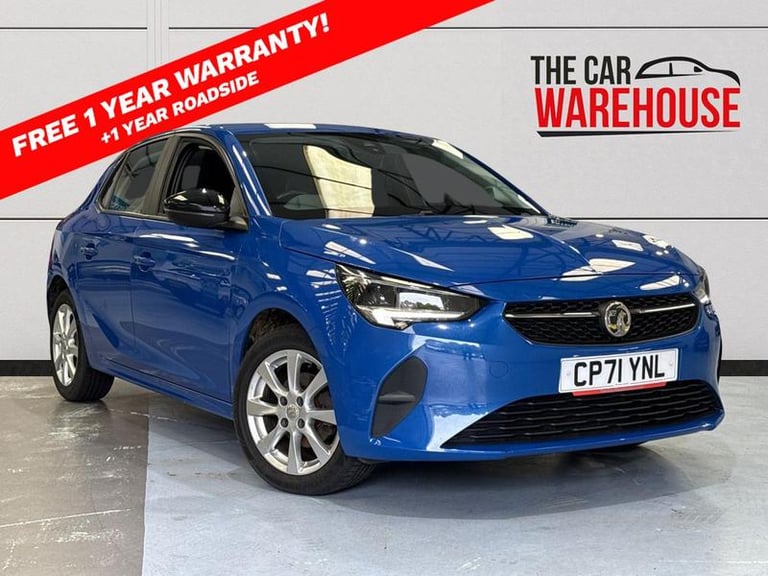 2022 Vauxhall Corsa 1.2 SE Edition 5dr Manual Hatchback Petrol Manual