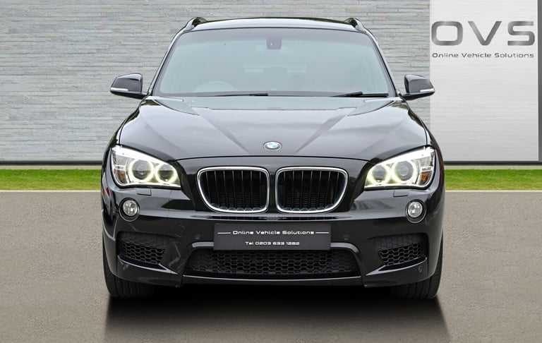 BMW X1 M SPORT 2.0d DIESEL X-DRIVE/4X4 AUTO 5DR HATCHBACK 2014 [64] BLACK