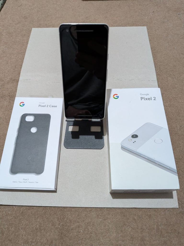 Google Pixel 2 White 32gb Unlocked Boxed Mobile Phone