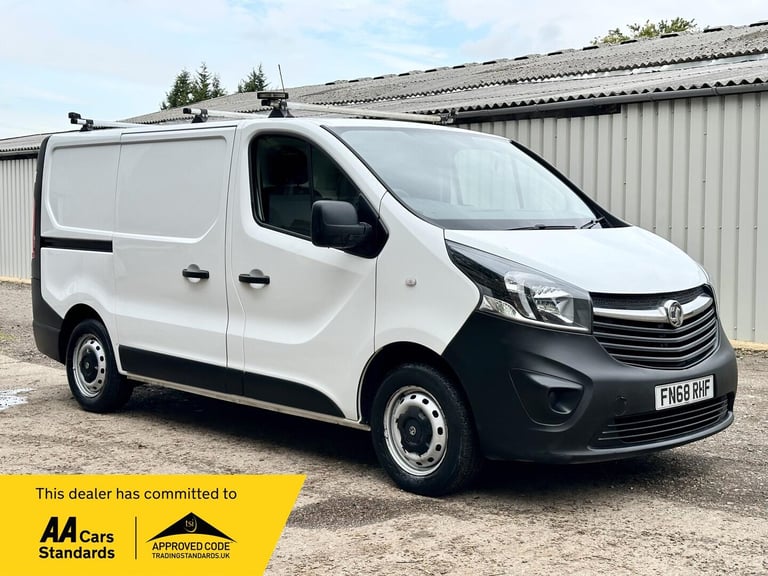 2018 Vauxhall Vivaro 1.6 CDTi 2900 L1 H1 Euro 6 (s/s) 5dr PANEL VAN Diesel Manual