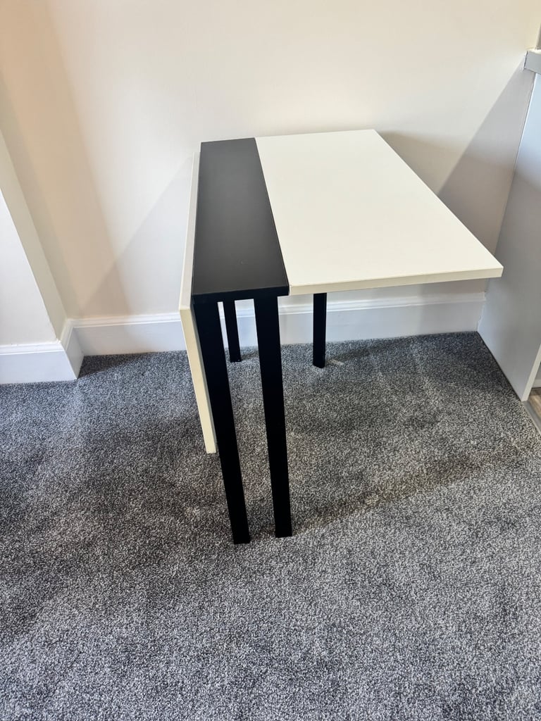 Drop leaf dining table and two chairs