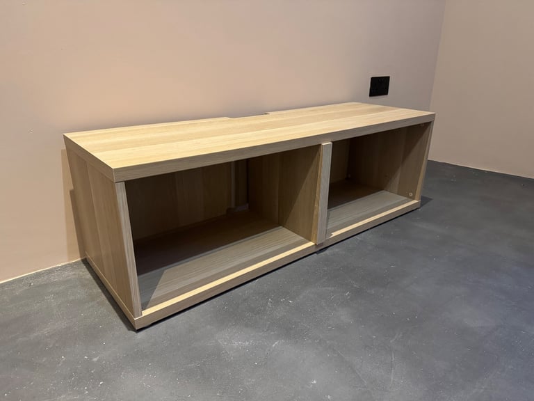 IKEA BÄSTÅ TV Bench – Light Beige – 120x40x38cm – Excellent Condition, Nearly New