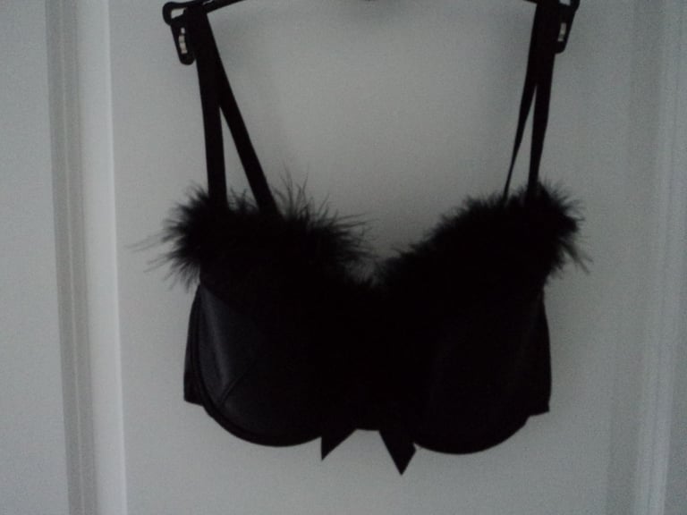 Brand new black 'Christmas' style bra.