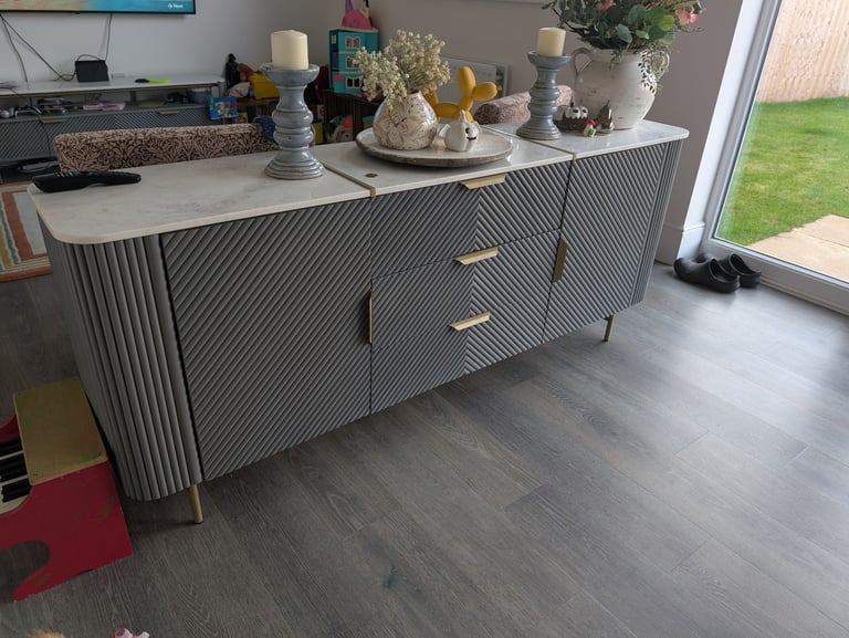 Next Valencia Sideboard – Brand New & Unopened in Light Grey!