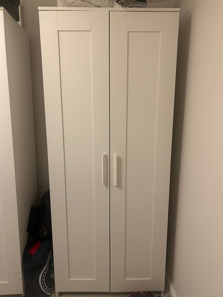 Ikea Brimnes Double Wardrobes x 2 and Chest of Drawers 