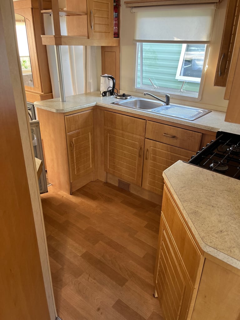Static 2 bed caravan for rent