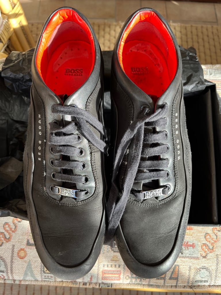 Hugo Boss F1 trainers