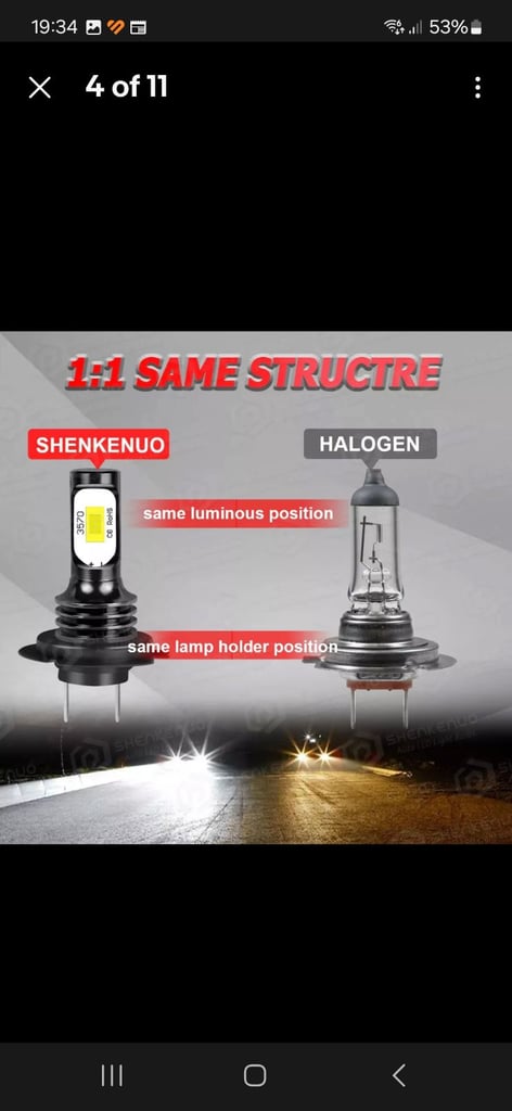 H7 led bulbs