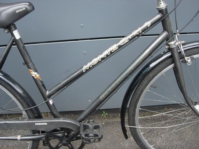 Town Commuter Bike by Monte Carlo, 3- Speed, Grey, JUST SERVICED