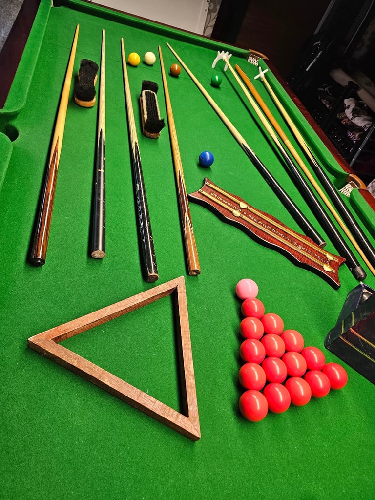 9ft snooker dining table