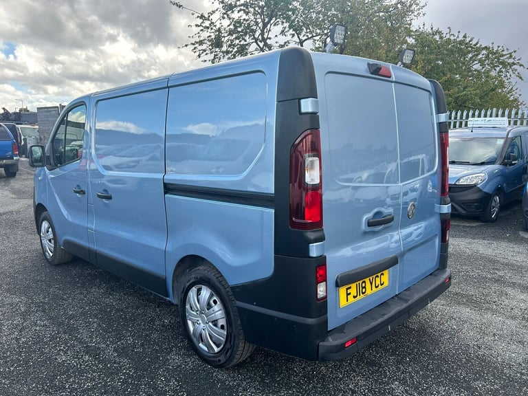 2018 Vauxhall Vivaro 2900 1.6CDTI BiTurbo 125PS H1 Van PANEL VAN Diesel Manual