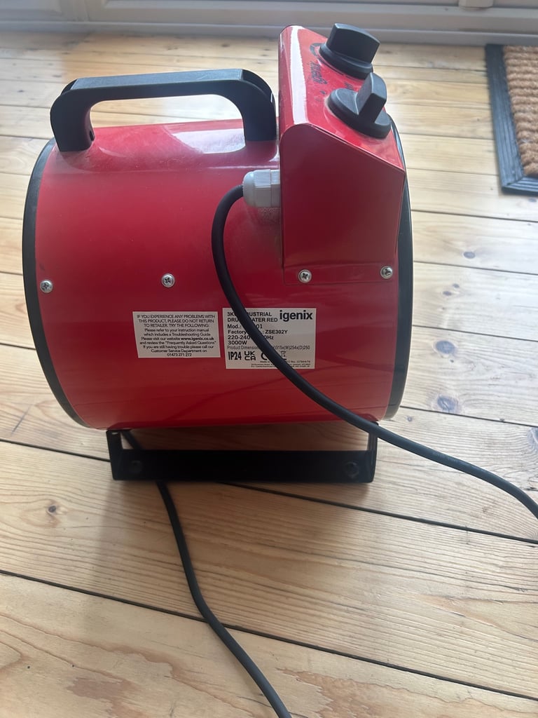 image for Igenix Industrial drum heater 3000W