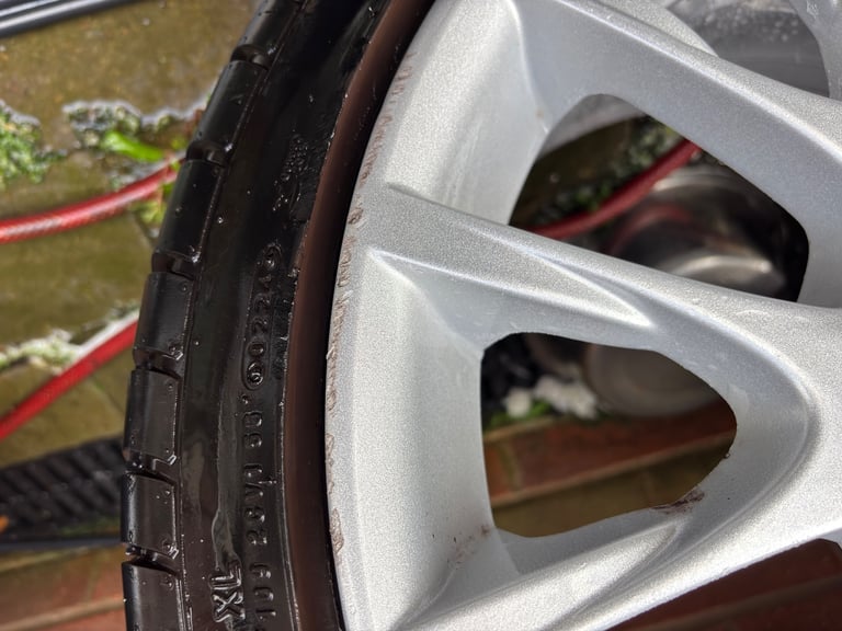 GENUINE BMW STAGGERED BBS 216m MOTORSPORT 320si ALLOY WHEELS.e90,e46,f20,f30
