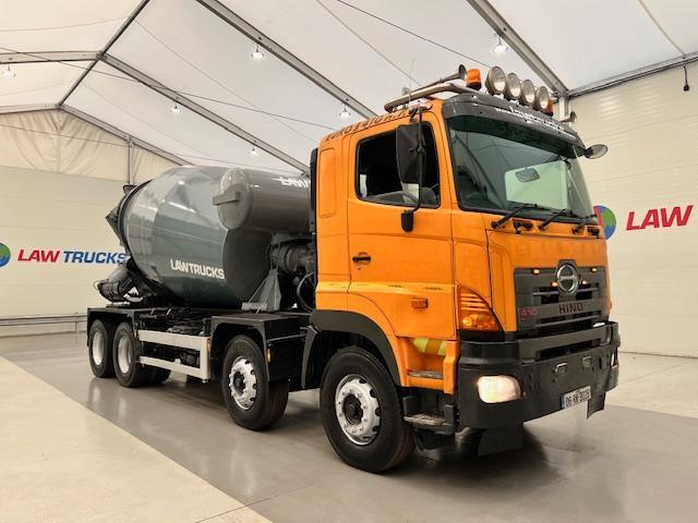 Hino 700 3241 8x4 Cement Mixer