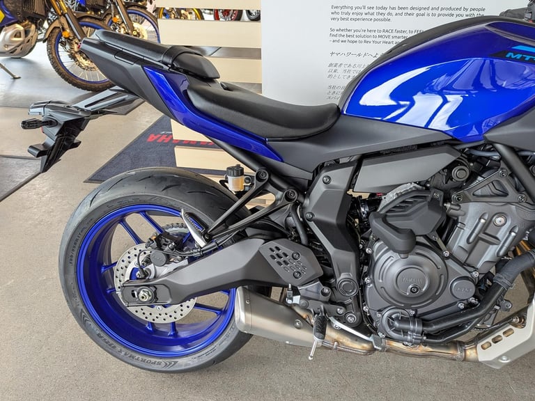 NEW Yamaha MT07 Y-AMT Auto (Icon Blue). £8,054 On The Road (No Added Fees)