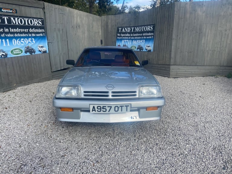 1984 Opel Manta 1.8 Berlinetta Coupe 2dr Petrol Manual (90 bhp) Petrol Manual