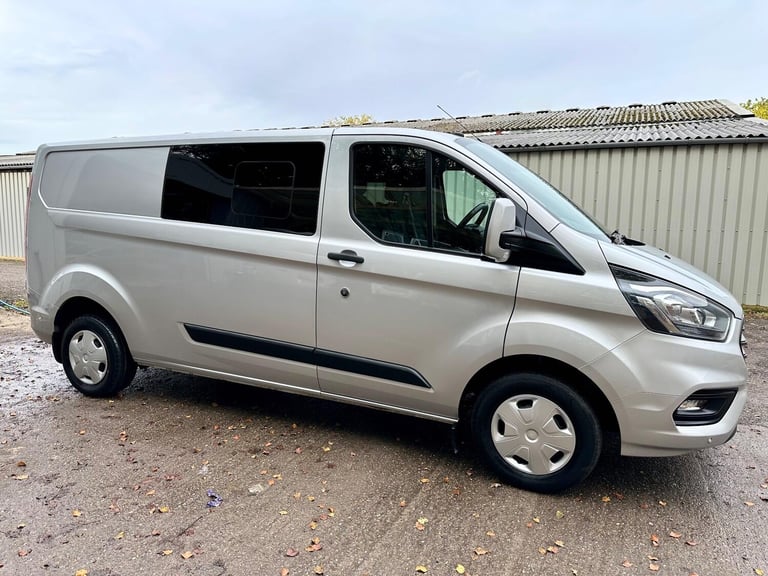 2019 Ford Transit Custom 2.0 EcoBlue 130ps Low Roof D/Cab Trend Van PANEL VAN DIESEL Manual