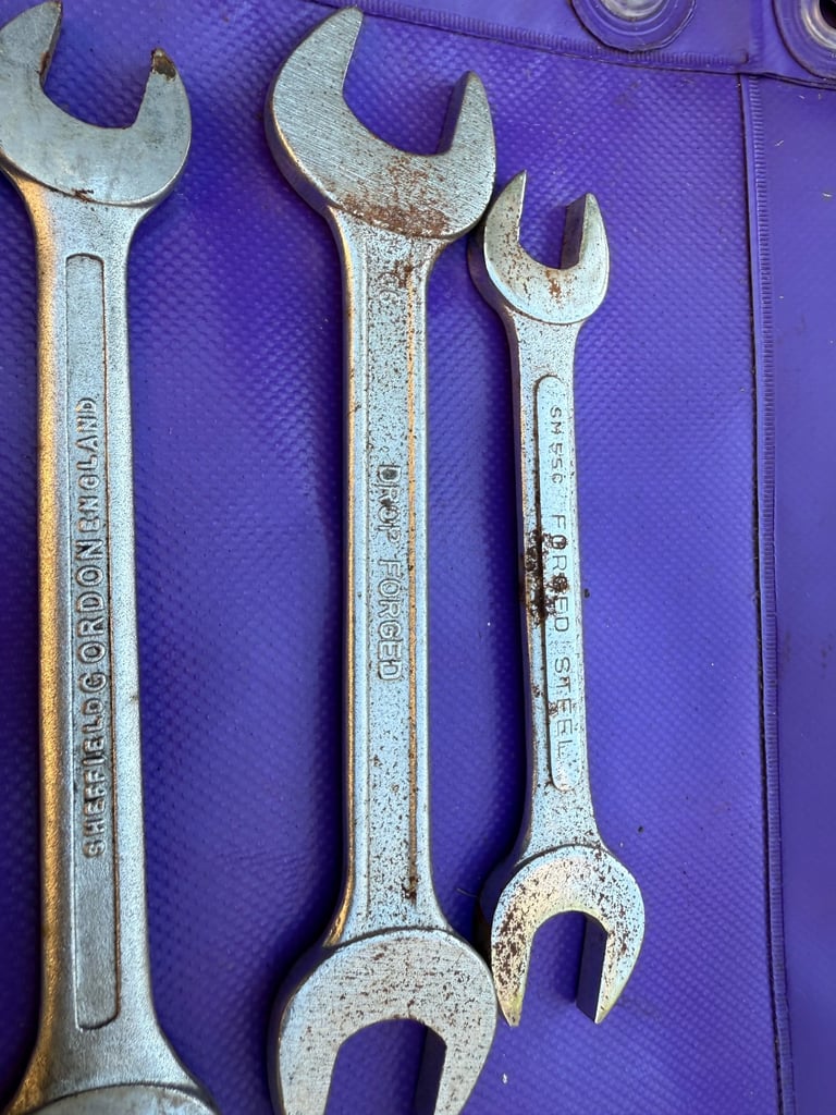 40-Piece Combination Spanners Tools Garage Mechanic's Motor DIY Retro Hand Tools