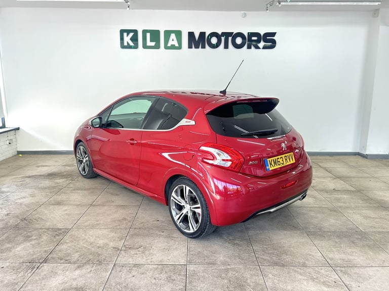 PEUGEOT 208 1.6 THP GTi Red Manual Petrol 2013