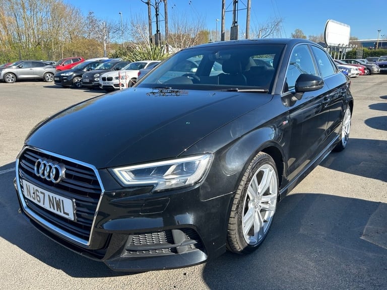 2017 Audi A3 2.0 Turbo Diesel (TDI), S Line, Saloon, 4 Door, Manual, Euro 6. Saloon Diesel Manual