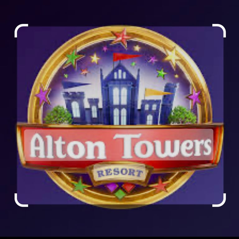 Alton Towers Tickets 19th July x2 
