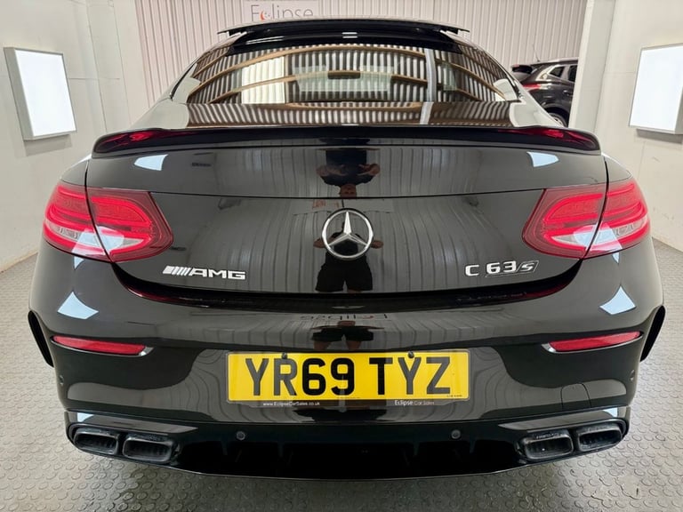 2019 69 MERCEDES-BENZ C-CLASS 4.0 C63 V8 BITURBO AMG S (PREMIUM PLUS) COUPE 2DR 