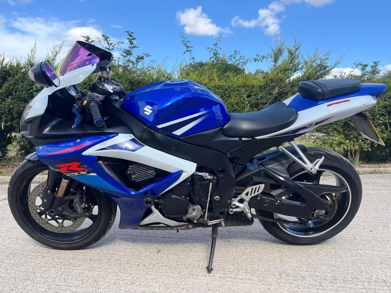 2007 07 SUZUKI GSXR 750 K7 GSXR750 BLUE SPORTS SUPERSPORT