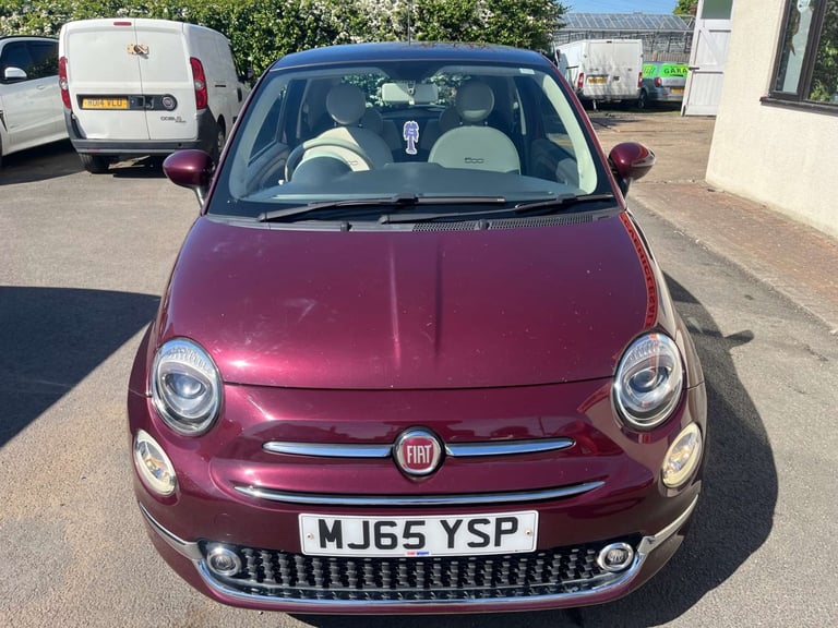 2015 Fiat 500 1.2 500 Lounge 3dr Hatchback Petrol Manual