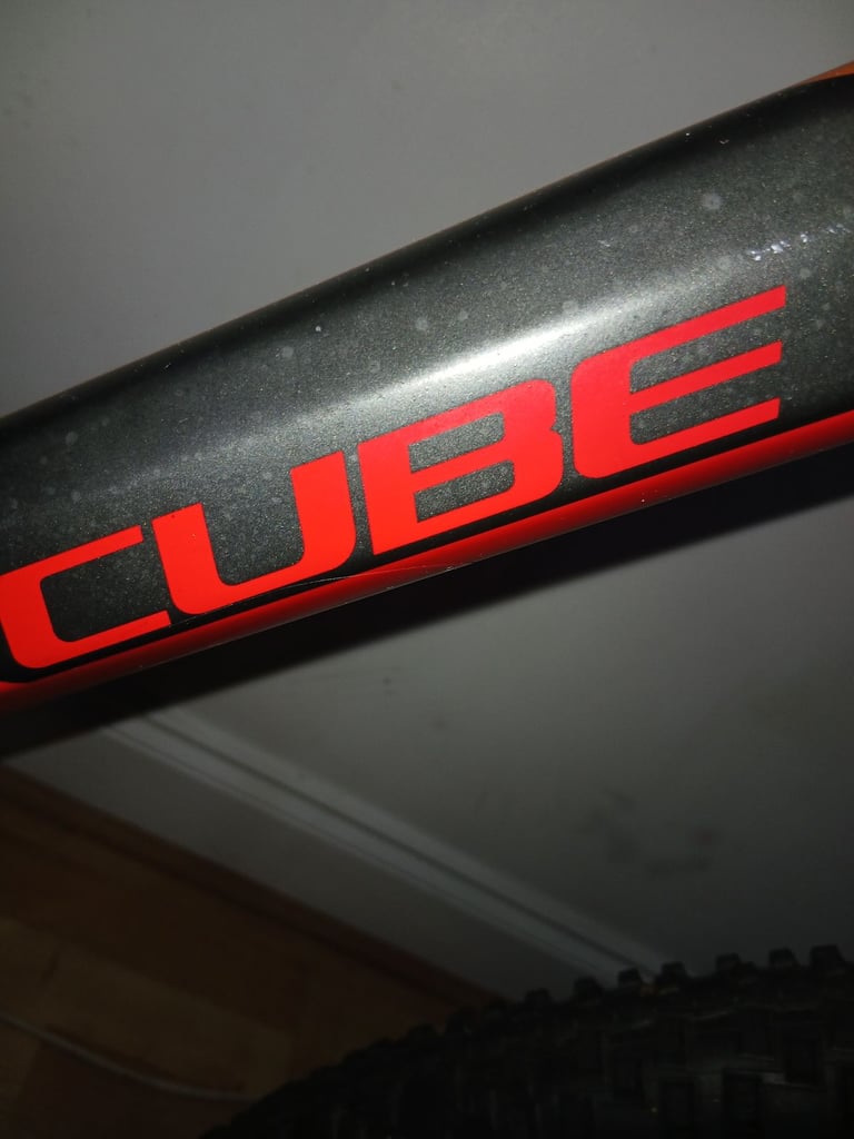 2020 Cube Aim Race Hardtail Mountain Bike – Red/Orange