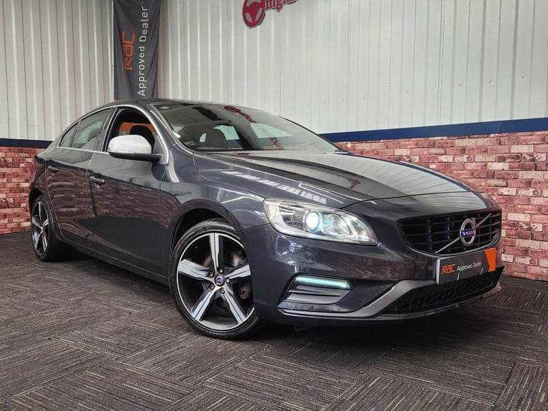2017 Volvo S60 2.0 D3 R-Design Lux Nav Saloon 4dr Diesel Auto Euro 6 (s/s) (150 ps) Saloon Diesel...