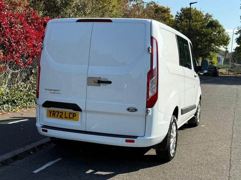 2023 72 FORD TRANSIT CUSTOM 2.0 300 ECOBLUE LEADER 6 SEATER CREW/COMBI PANEL VAN