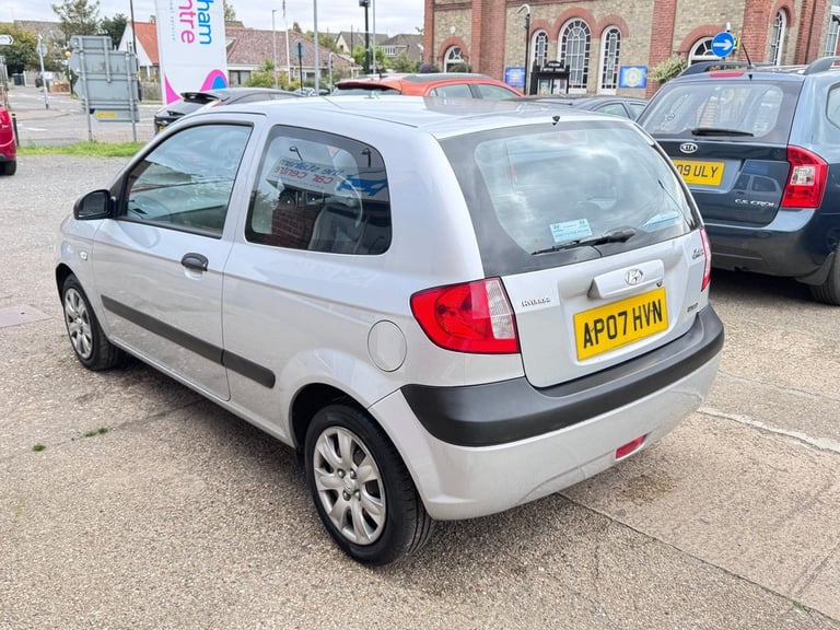 2007 Hyundai Getz 1.1 GSI 3dr HATCHBACK PETROL Manual