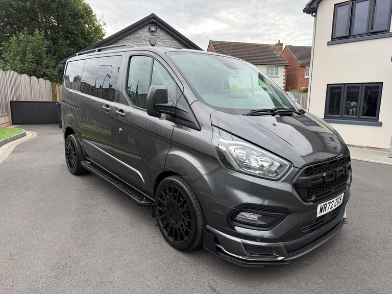 2022/72 FORD TRANSIT CUSTOM LTD RS EDITION 170ps SWB CREW VAN AUTOMATIC "NO VAT"