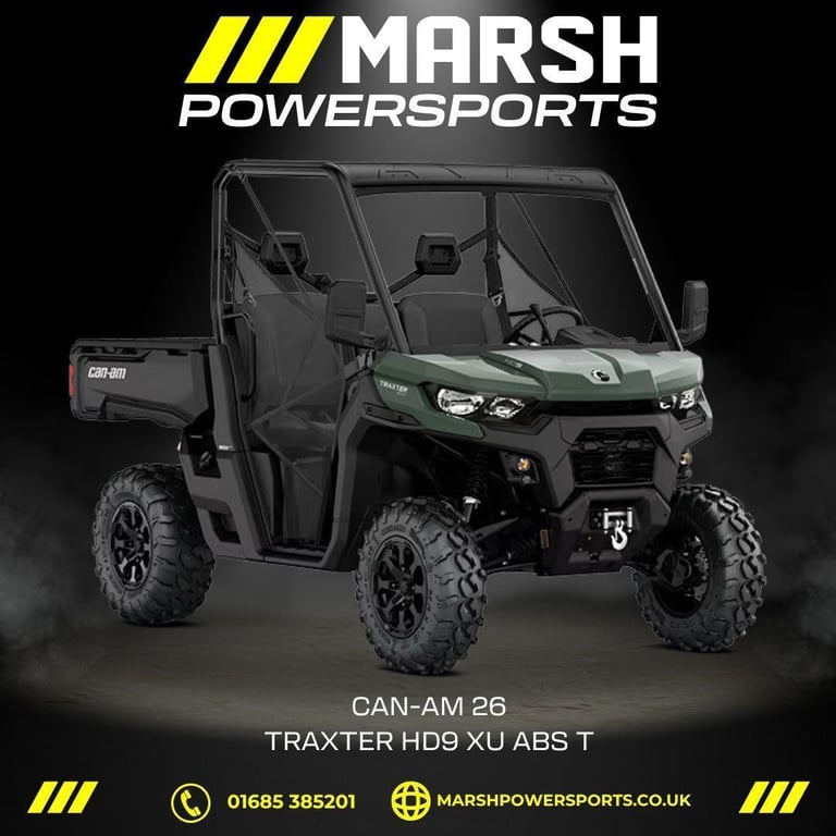 image for Can-Am Traxter HD9 XU ABS T 2026 - Can-Am Official Dealer - Reserve Yours Now!