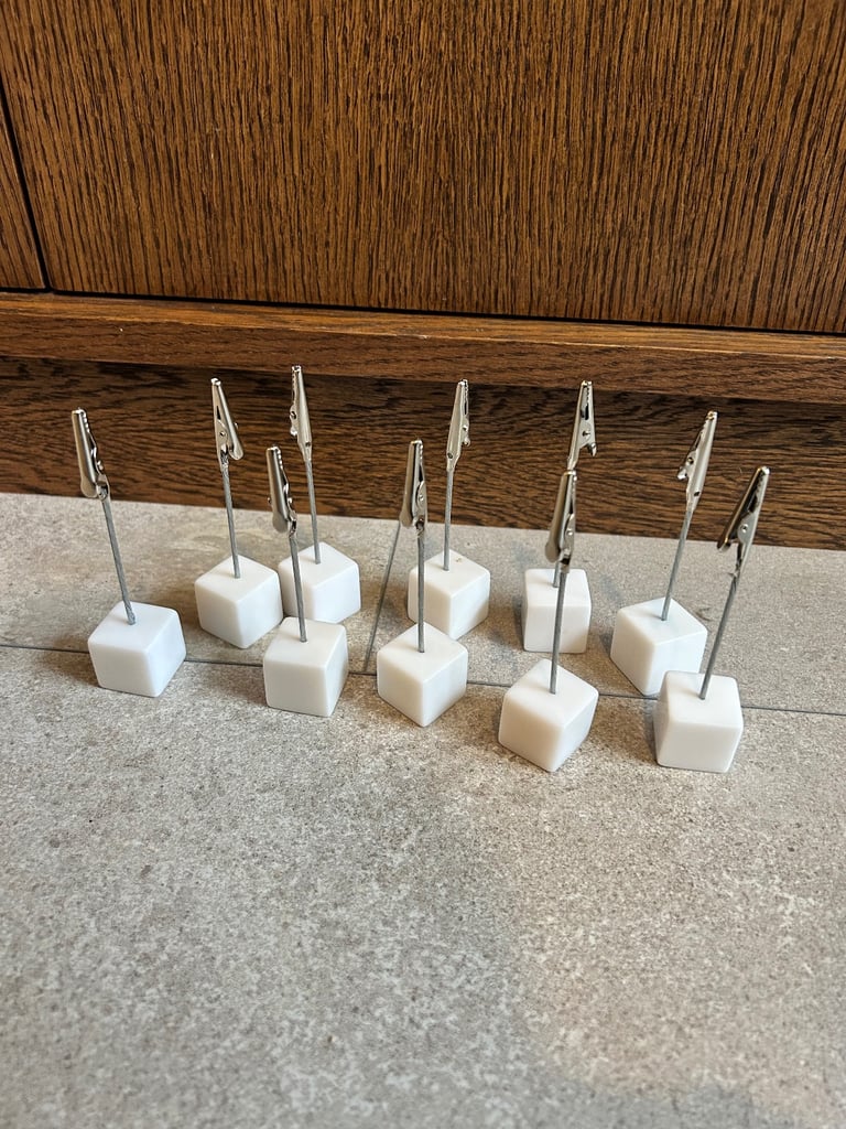 image for 10x White Clip Stands