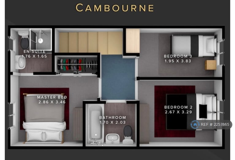 3 bedroom house in Vickers Way, Upper Cambourne, Cambridge, CB23 (3 bed) (#2257865)