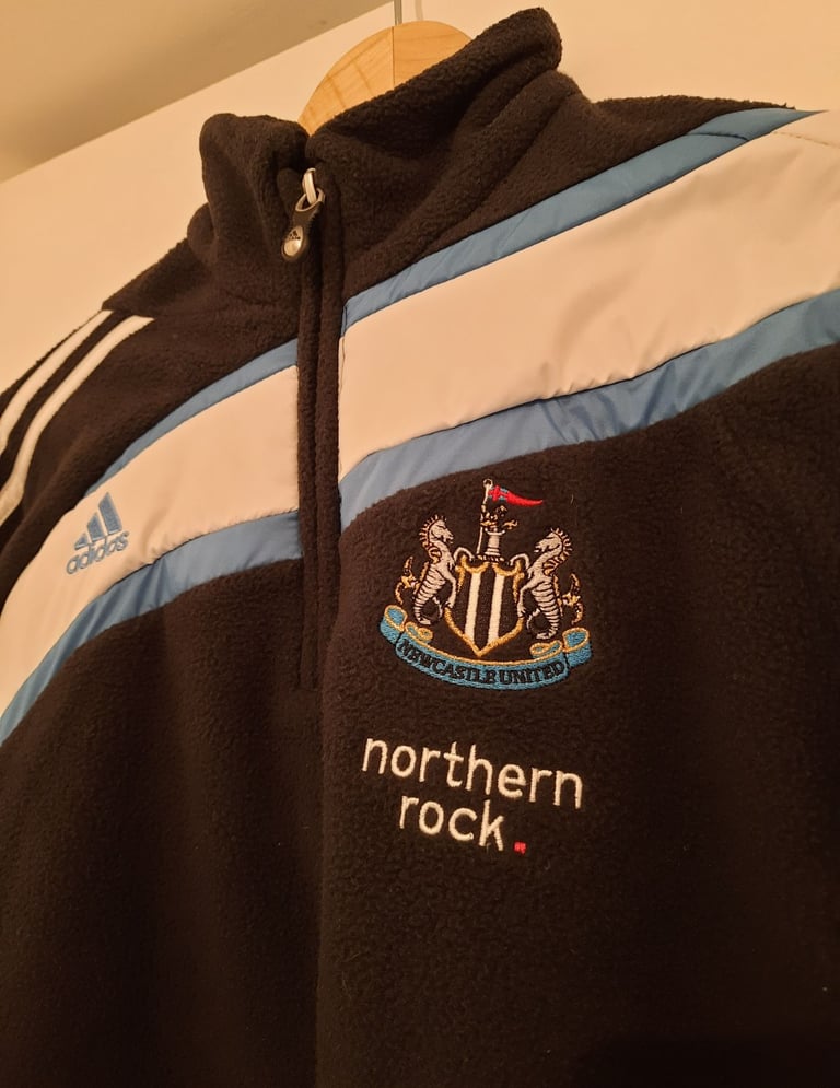 Newcastle United Adidas Fleece Jacket - Age 12 - BNWT