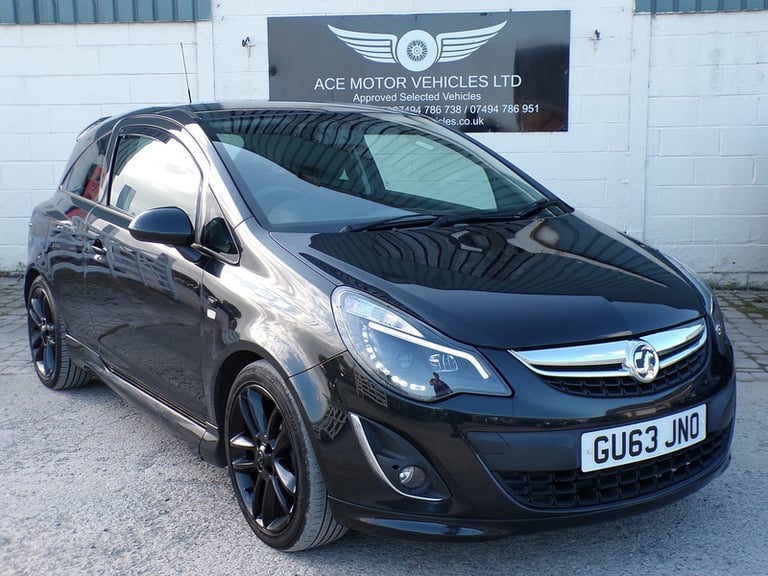 2013 Vauxhall Corsa 1.2 Limited Edition 3dr HATCHBACK PETROL Manual