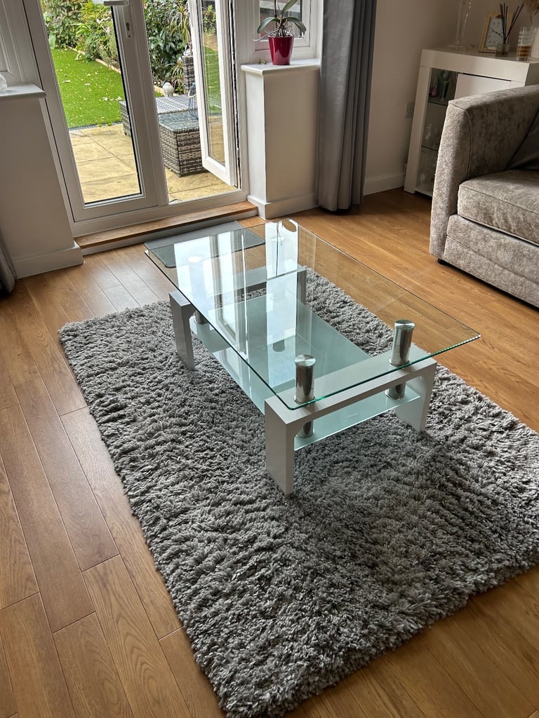 Glass coffee Table.