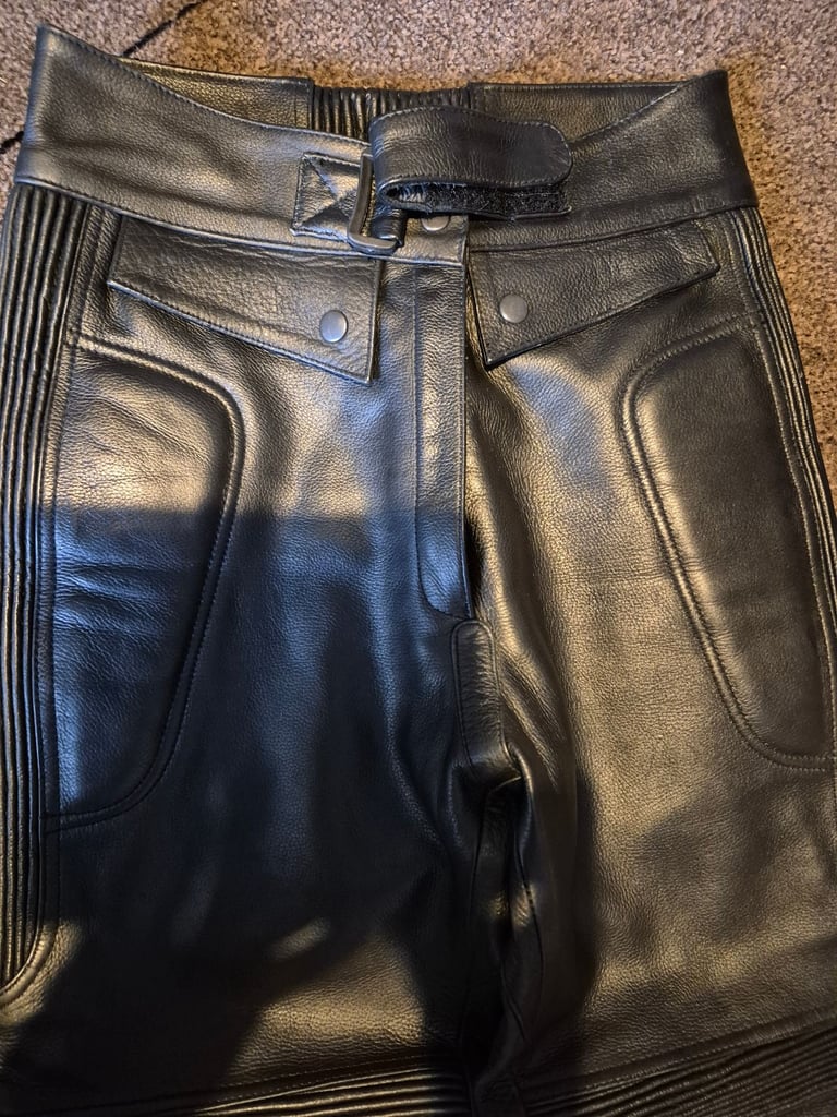J&R Bike leather trousers 