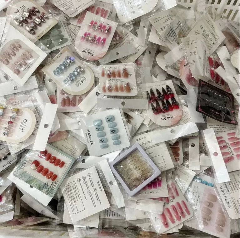 image for Handmade Press On Nails. Reusable. All design and size x100