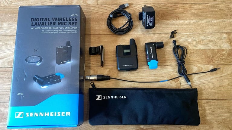 Sennheiser AVX‑ME2 Digital Wireless Lavalier Microphone Set