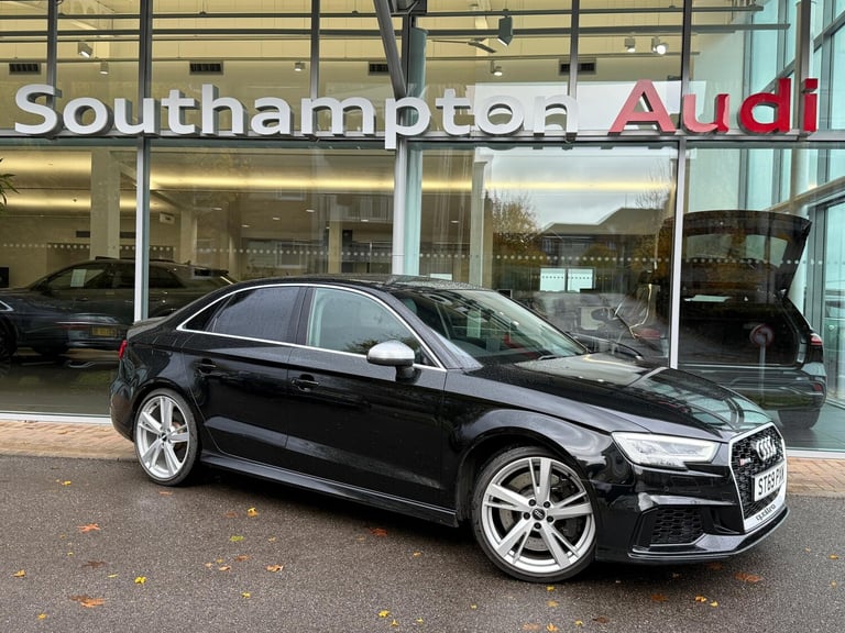 2019 Audi RS3 2.5 TFSI GPF Saloon 4dr Petrol S Tronic quattro Euro 6 (s/s) (400 ps) SALOON Petrol...